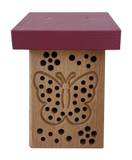 Wildbienenhaus "Schmetterling"