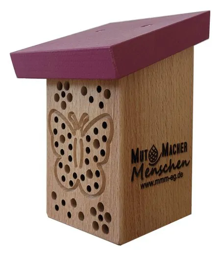 Wildbienenhaus "Schmetterling"