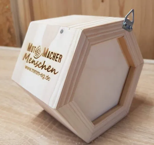 Wildbienenhaus Wabe klein