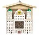 Wildbienenhaus "Rathaus" bemalt