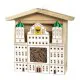 Wildbienenhaus "Rathaus" bemalt