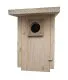 Nistkasten, verschiedene Lochgrößen, mit Aufhackschutz