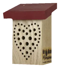 Wildbienenhaus "Herz" Wildbienenhaus "Herz"